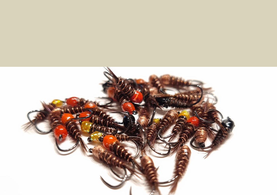 450 Mouches De Pêche Iain Barr – Buzzers & Nymphes – Collection Rutland Draycote